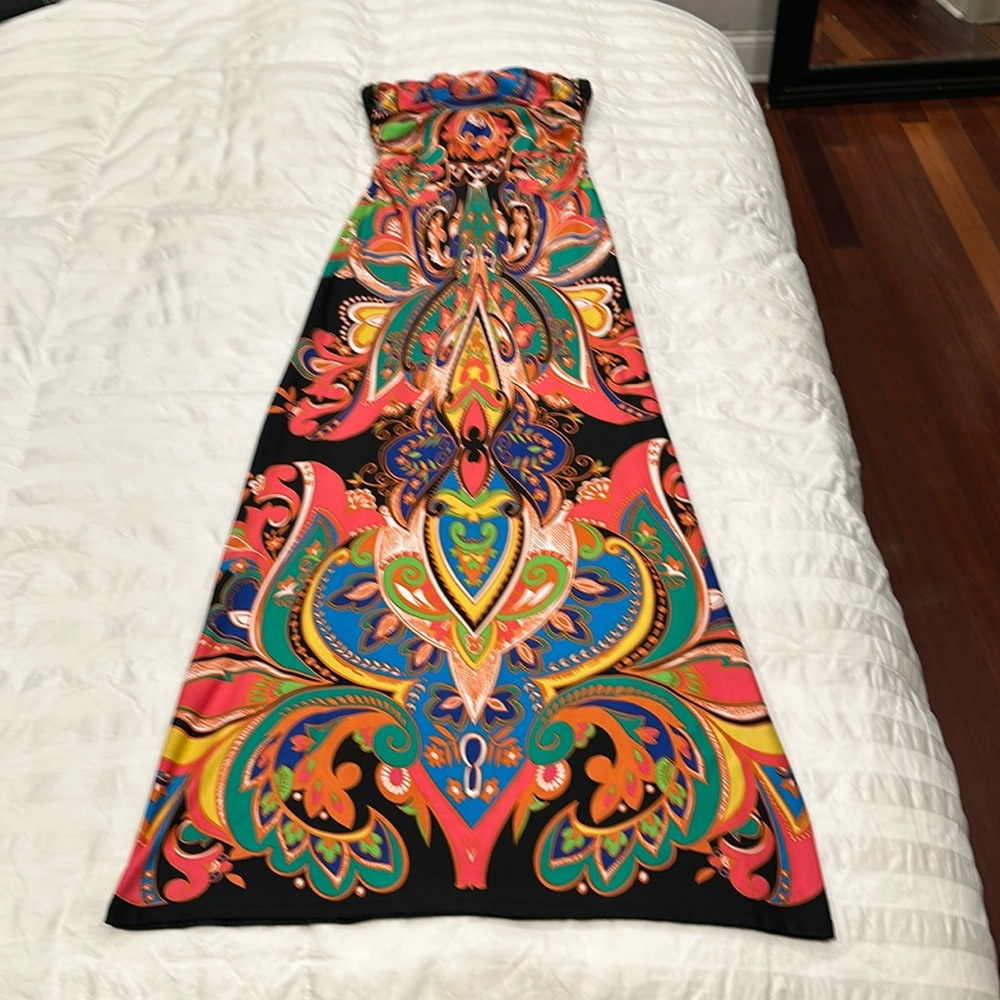 JFW Strapless Maxi Dress